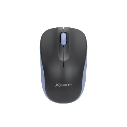 MOUSE WIRELESS XTRIKE ME GW-116 GY BLACK - 1