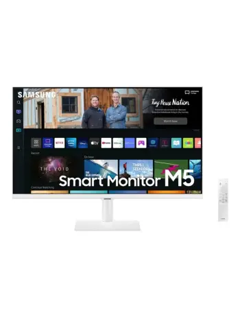MONITOR 27″ FHD SMART SAMSUNG S27BM501EUXEN M5 WHITE