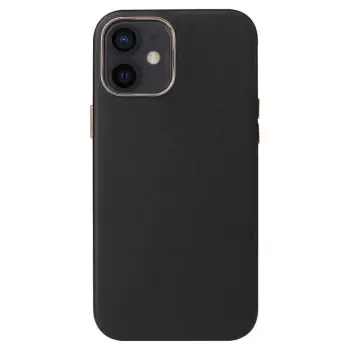 COVER LEATHER 2MM BENKS IP 12 MINI 5.4 BLACK