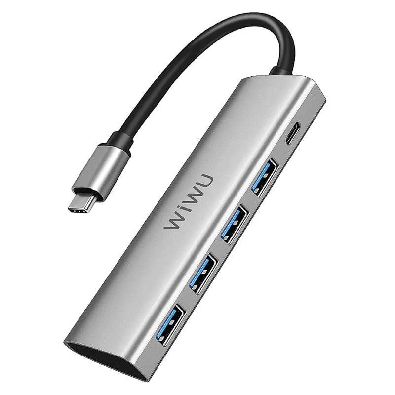 SHUMEZUES USB-C WIWU ALPHA 541P GREY - 1