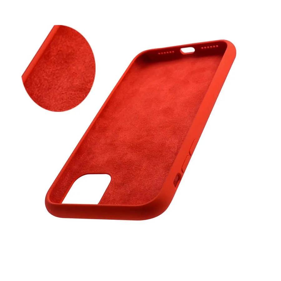 COVER SILICONE ZORE IP 12 6.1 RED - 2