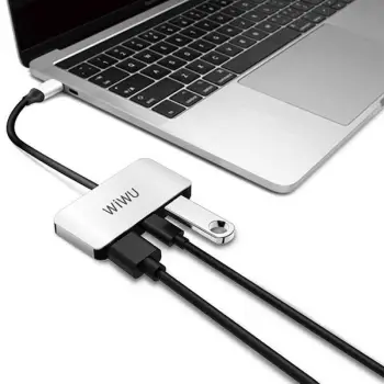SHUMEZUES WIWU ALPHA 3 IN 1 C2H USB-C GREY