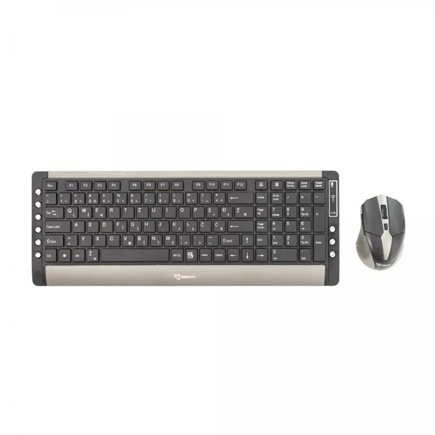 TASTIERE + MAUS WIRELESS SBOX WKM-26 - 2