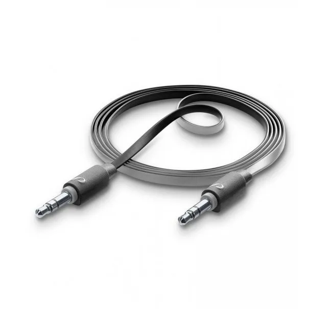 KABLLO AUX CELLULARLINE 3.5mm/ 3.5mm 1m BLACK - 1