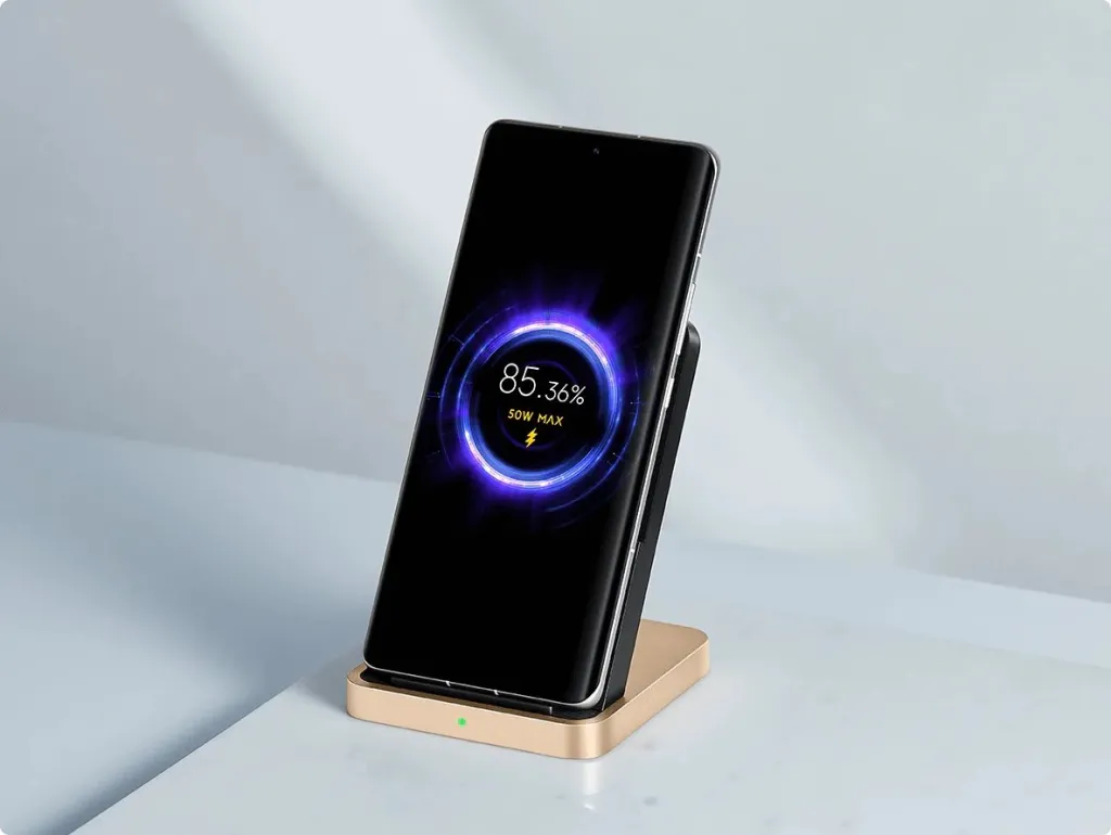 MBUSHES DHE MBAJTES WIRELES XIAOMI 50W BLACK - 2