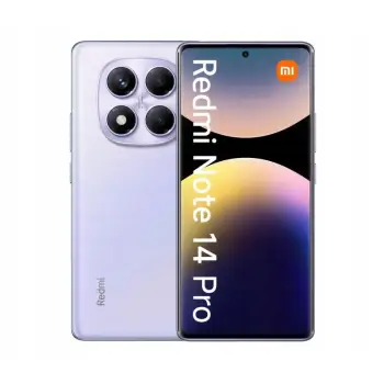 SMARTPHONE XIAOMI REDMI NOTE 14 PRO 8/256GB AURORA PURPLE