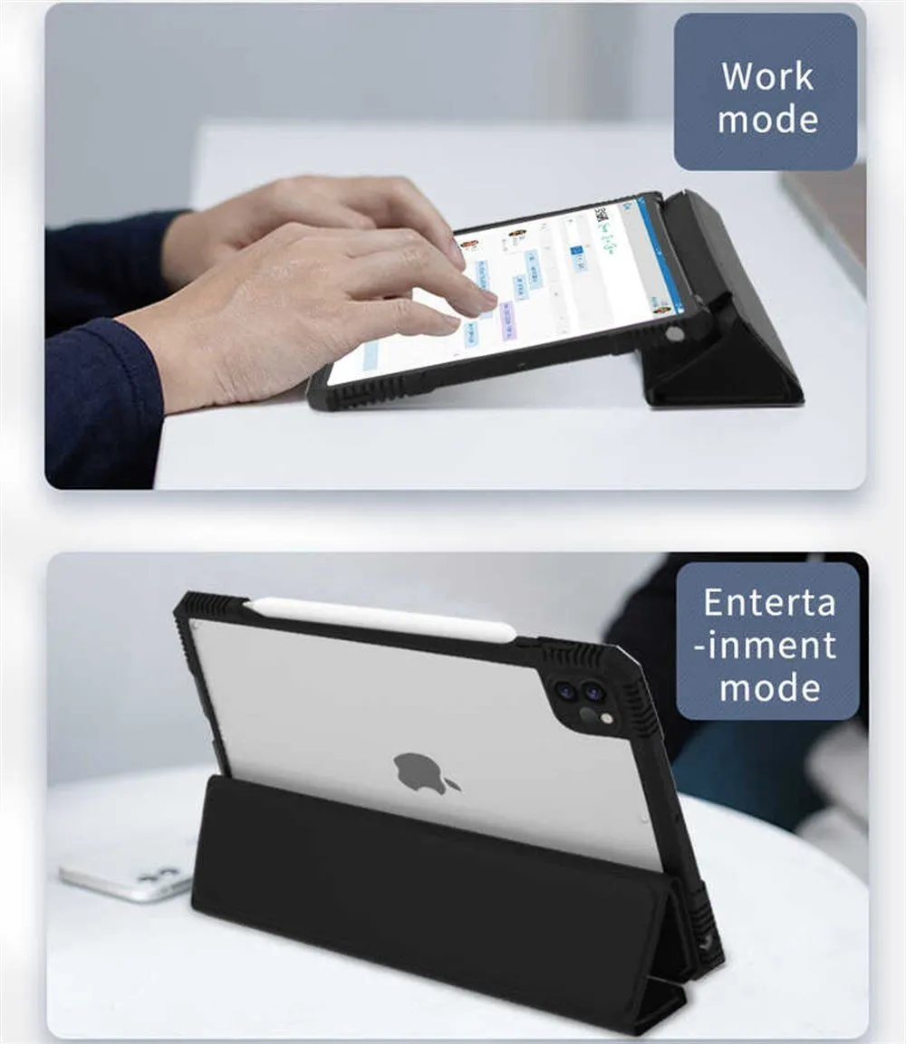 COVER TABLET WIWU ALPHA IPAD PRO 12.9 BLUE - 4