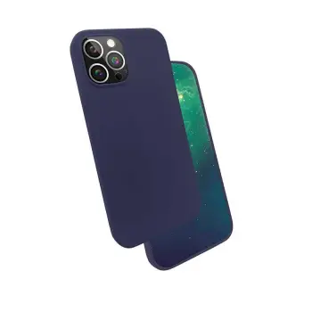 COVER SILICONE ZORE IP 12 PRO MAX 6.7 DARK BLUE
