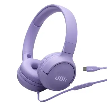 Kufje JBL Tune 520 USB-C me kabllo, Hi-Res, mikrofon, vjollcë