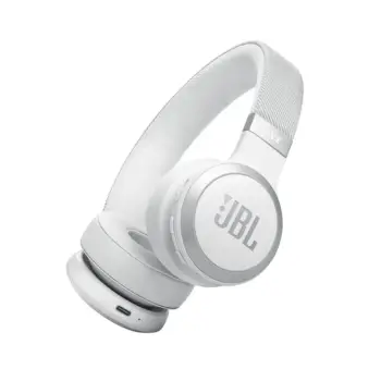 Kufje Bluetooth JBL Live 670NC, over-ear pa kabllo, ANC, Bluetooth 5.3, deri 65 orë bateri, të bardha