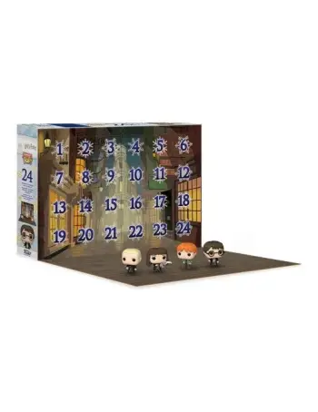 Kalendari i Adventit Funko Harry Potter 2022, 24 figura Pocket Pop, multicolor