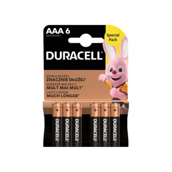 BATERI DURACELL BASIC AAA 6