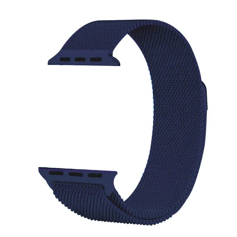 RRIP METALIC LOOP 38-40MM ZORE WATCH W3840MKRD01 DARK BLUE - 1