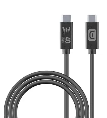 KABLLO TYPE-C CELLULARLINE FAST TRANSFER USBDATA4C2CTAB1MK 1m BLACK