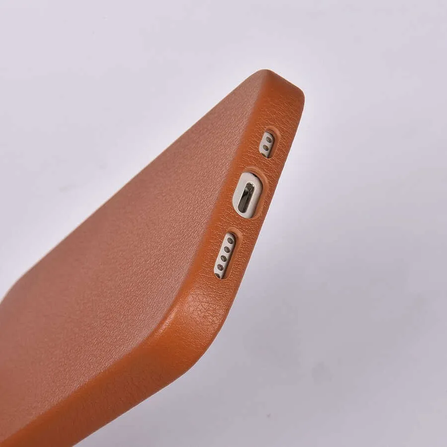 COVER WIWU CALFSKIN IPHONE 12 PRO MAX 6.7 BROWN - 2