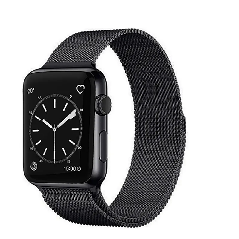 RRIP METALIC LOOP 42-44MM ZORE WATCH W4244MMKRD01 BLACK - 1