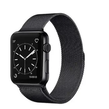 RRIP METALIC LOOP 42-44MM ZORE WATCH W4244MMKRD01 BLACK