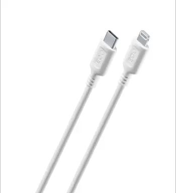 KABLLO LIGHTNING/ USB-C CELLULARLINE ECOUSBDATAC2L1MW 1m WHITE