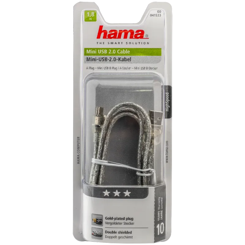 KABELL HAMA USB 41533 - 2