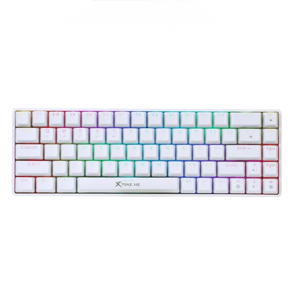 TASTIERE GAMING MEKANIKE XTRIKE ME GK-995 TKL WHITE - 1