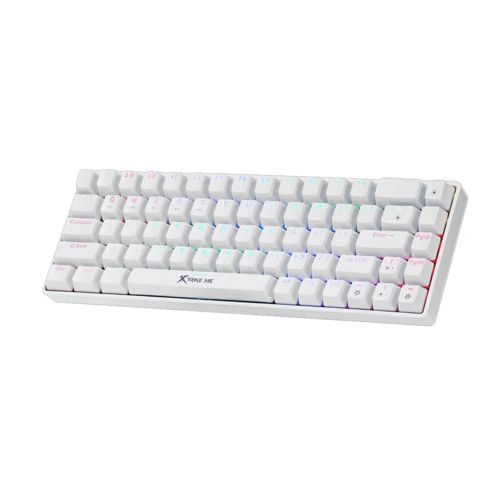 TASTIERE GAMING MEKANIKE XTRIKE ME GK-995 TKL WHITE - 2