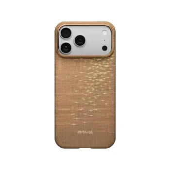 COVER PER APPLE IPHONE 17 PRO PITAKA ULTRA SLIM GOLDEN GLINT