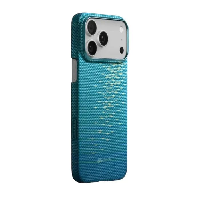 COVER PER APPLE IPHONE 17 PRO PITAKA ULTRA SLIM MAGSAFE LUCID BLUE - 2