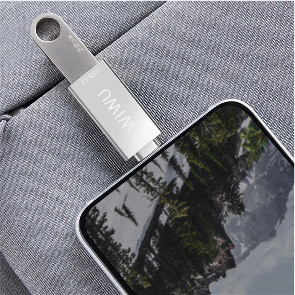 SHUMEZUES USB TYPE-C WIWU T02 SILVER - 3