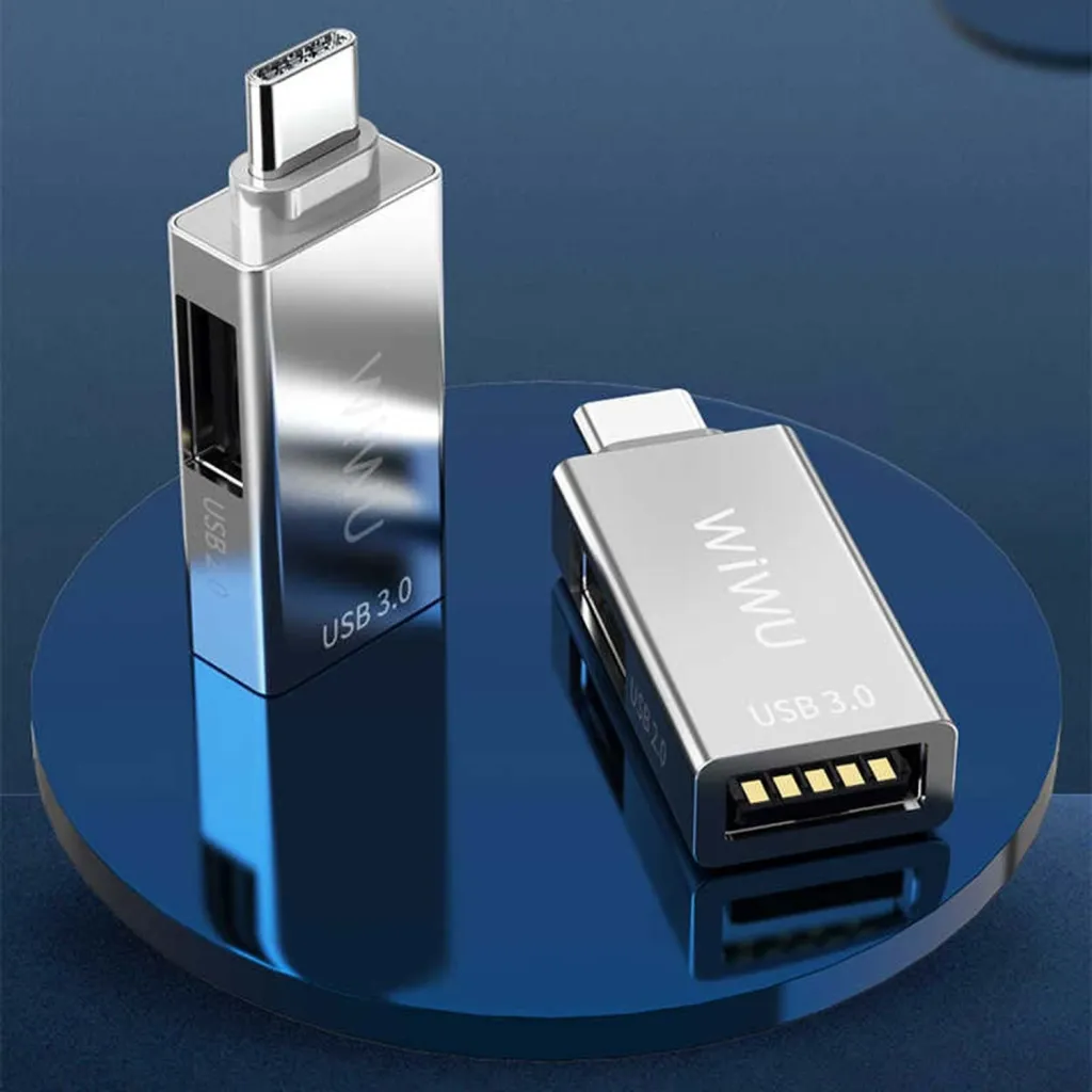 SHUMEZUES USB TYPE-C WIWU T02 SILVER - 5
