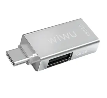 SHUMEZUES USB TYPE-C WIWU T02 SILVER