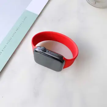 RRIP SILICONE 42-44MM ZORE WATCH BAND W4244MMMKRD31SL RED