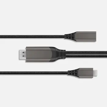 KONVERTUES HDMI WIWU TYPE-C TO HDMI X10 GREY