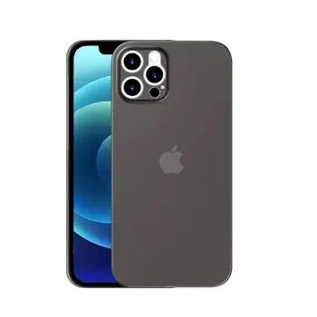 COVER WIWU SKIN NANO IPHONE 12 PRO MAX 6.7 TRANSPARENT BLACK