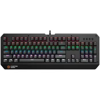 TASTIERE GAMING CANYON GK-6 MECHANICAL SWITCH BLACK