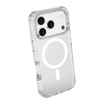 COVER PER APPLE IPHONE 17 PRO MAX CELLULARLINE ULTRA STRONG MAGSAFE TRANSPARENT