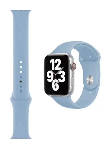 RRIP PER APPLE WATCH WIWU SILICONE 1-6/SE 38-40mm LILAC