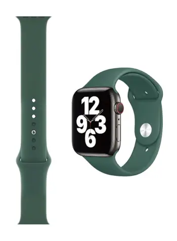 RRIP PER APPLE WATCH WIWU SILICONE 1-6/SE 42-44mm GREEN