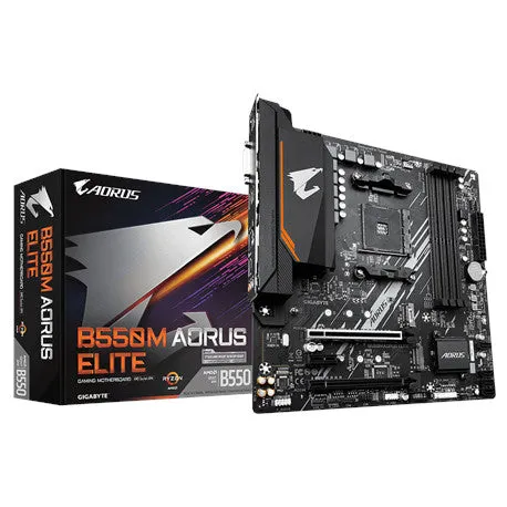 MOTHERBOARD MOT AM4 Gigabyte B550M AORUS ELITE mATX - 1