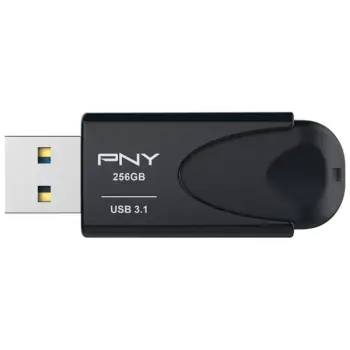 USB 256GB PNY AttachE 4 USB 3.1 Gen 1 Black