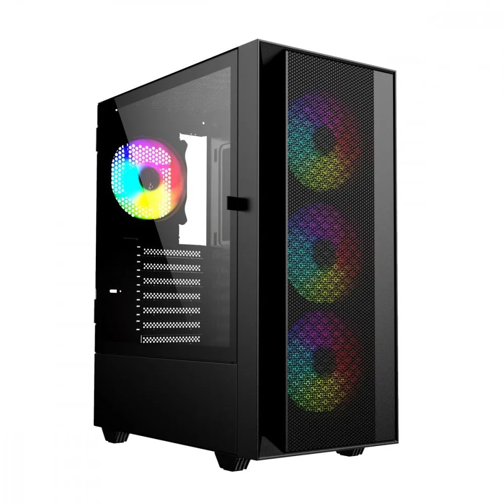 COVER PC GEMBIRD ATX Fornax 4000 ARGB black - 1