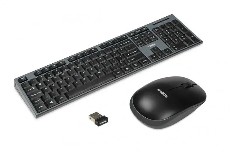 SET TASTIERE + MAUS WIRELESS iBox IKMS606W - 1