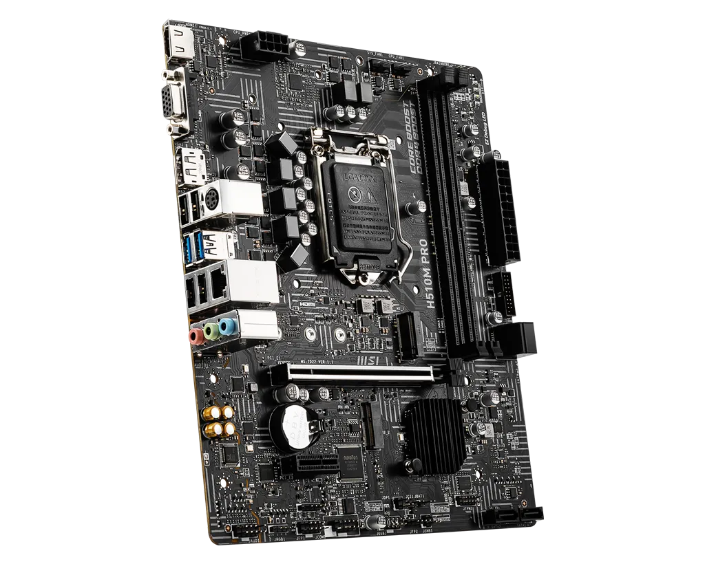 MOTHERBOARD MOT 1200 MSI PRO H510M-B - 1