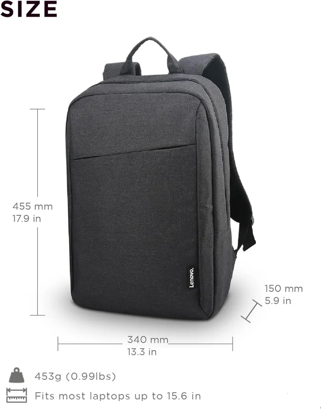 QANT SHPINE LENOVO CASUAL B210 15.6" BLACK-ROW - 2