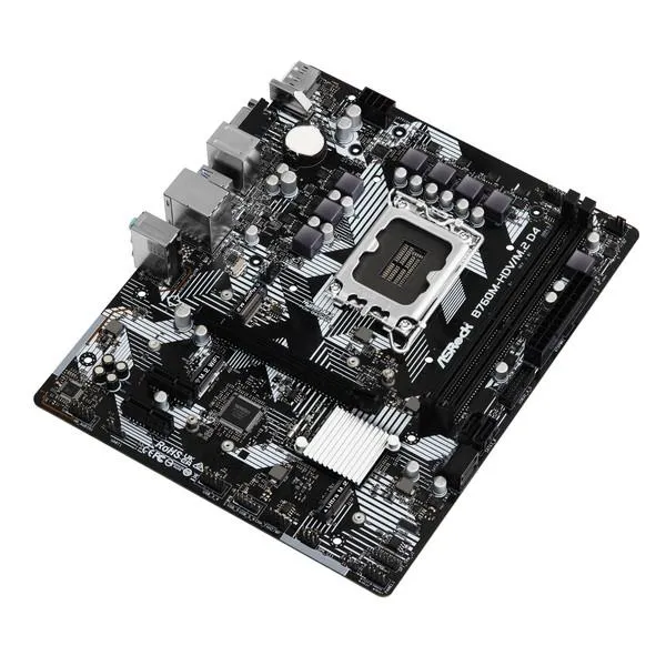 MOTHERBOARD MOT 1700 ASRock B760M-HDV/M.2 D4 - 1