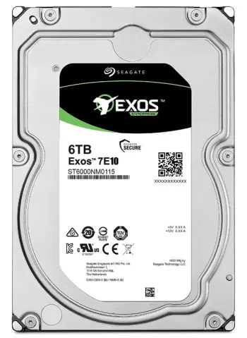 HDD INTERNAL SERVER 3.5" 6TB Seagate Exos 7E10 ST6000NM020B 7200RPM 256MB