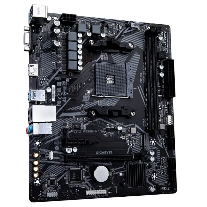 MOTHERBOARD MOT AM4 Gigabyte A520M K V2 mATX D4 - 1