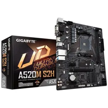 MOTHERBOARD MOT AM4 Gigabyte A520M S2H mATX D4