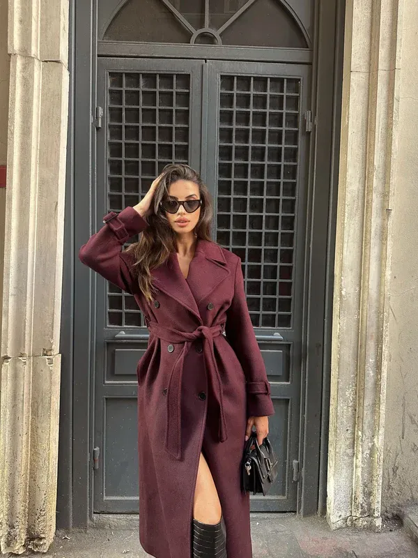 Xhaketë vishnje – Dark red jacket - 2