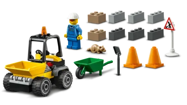 LEGO Roadwork Truck 60284 Lodër | Building Toy - 4