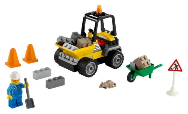 LEGO Roadwork Truck 60284 Lodër | Building Toy - 7